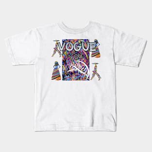 rainbowcore Graffiti : Vogue you Kids T-Shirt